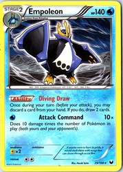 Empoleon 29/108 Dark Explorers Holo Rare