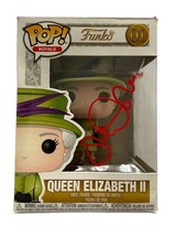 QUEEN ELIZABETH II - Olivia Colman HAND Signed FUNKO POP 01 SEE VIDEO PROOF [3]