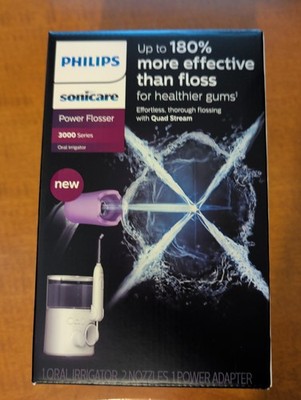 Philips Power Flosser 3000 Water Flosser - White (HX3711/20) - New/Sealed