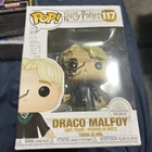Harry Potter Draco Malfoy #117 Funko Pop Figure with Spider Design