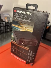 Monster Digital to Analog & Analog to Digital Audio Converter New Sealed