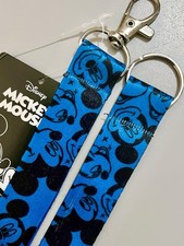 Small Lanyard Wristlet - Mickey Mouse Sublimated ID Badge Key Phone Holder