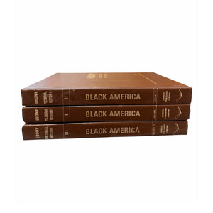 Ebony Pictorial History of Black America 3-Volume Hardcover Set with Slipcase 