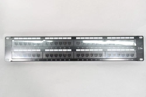 Black Box Patch Panel P48T-KDA Cat5E 48 Port JPM5E48A
