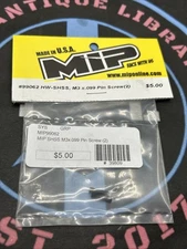MIP. 99062 HW-SHSS M3x.099 Pin Screw (2)