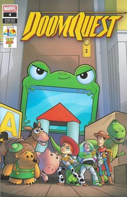 DOOMQUEST #4 PACO MEDINA PIXAR 40TH VARIANT (VF to VF+) (MARVEL COMICS 2026)