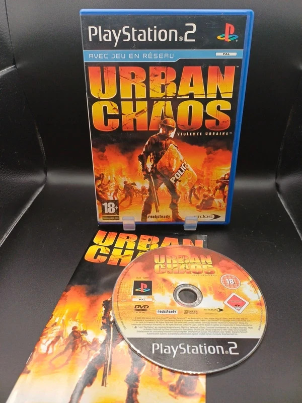 Urban Chaos - Violence Urbaine - Playstation 2 (PS2) - Complet - PAL FR (821)