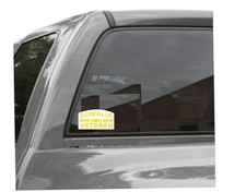 Somalia Veteran Vinyl Decal Sticker White/Yellow 4.5"x2.5"