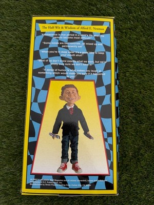 Vintage 1998 Mad Magazine Alfred E. Neuman Action Figure Toy Doll