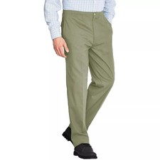 MENS RUGBY TROUSER ELASTICATED WAIST SMART CASUAL POCKET PANTS NEW WORK TROUSERS