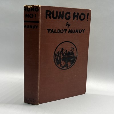 Rung Ho by Talbot Mundy A.L. Burt 1914 print Hardcover