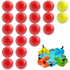 Replacement Marbles Compatible with Hungry Hungry Hippos - 21 Pieces