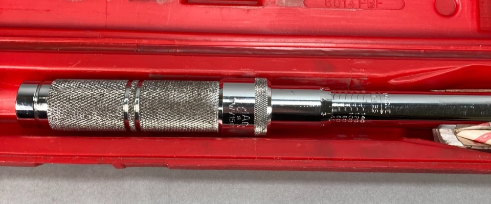 MAC Tools TWV150FC: 1/2" Drive Micrometer Adjustable Torque Wrench (30-150ft/lb) - Image 4 of 4