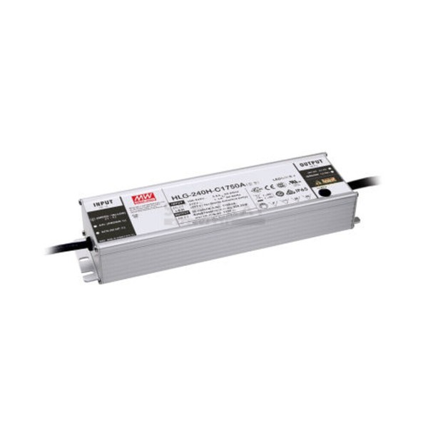 Meanwell HLG-240H-C1050B, AC-DC Led-Installationsnetzteil, MetallgehäUse, IP67 2-image