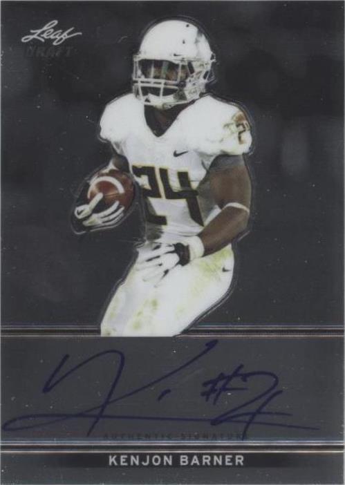 2013 Leaf Metal Draft Kenjon Barner #BA-KB1 - 1 of 2
