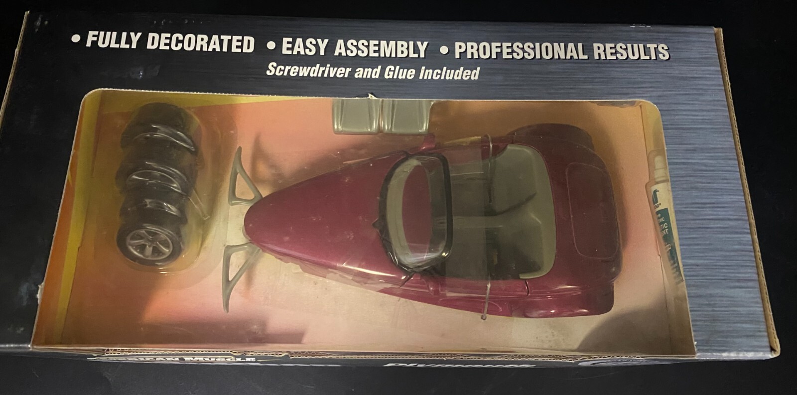 American Muscle Body Shop Plymouth Prowler 118 Scale Die Cast Activity