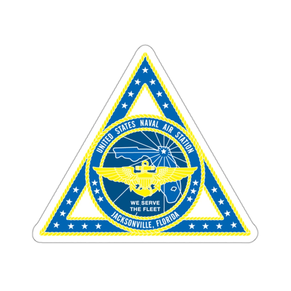 Air Station Jacksonville FL (U.S. Navy) STICKER Vinyl Die-Cut Decal