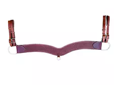 Brown Basket weave Tooled Tripping Collars | 28inch - 36inch