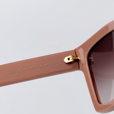 SALE! NEW Gucci GG1714S 005 Rose Pink Brown Gradient Women Square Sunglasses s-l1200.jpg main image 3