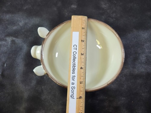 RARO Cuenco Cerdo Beige Estilo Napa 7" Diseñado por Michael Chiarello ¡Lindo! - Imagen 7 de 14