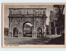 Postcard Arco Di Costantino Rome Italy