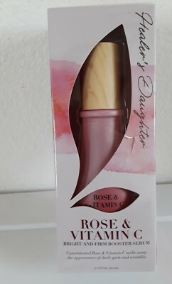 Healer's Daughter Rose & Vitamin C Bright & Firm Booster Serum1.5fl oz/44 mL NWB