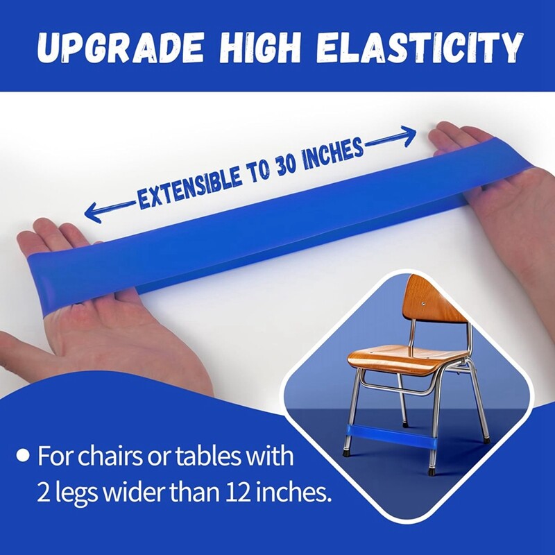 Stuhlbänder Für ADHS-Kinder - Elastische Fidget-B Produktbild-Vorschau 10