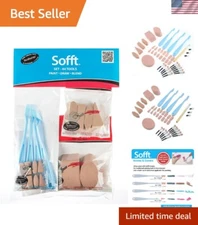 Art Tools Set 44-Piece Soft Material Versatile for Painting & Crafting