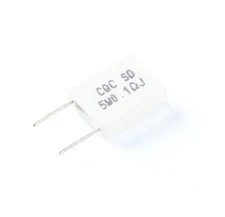 10pcs BPR56  5W 0.1ohm 0.1R Non-inductive Ceramic Cement Resistor  NEW 