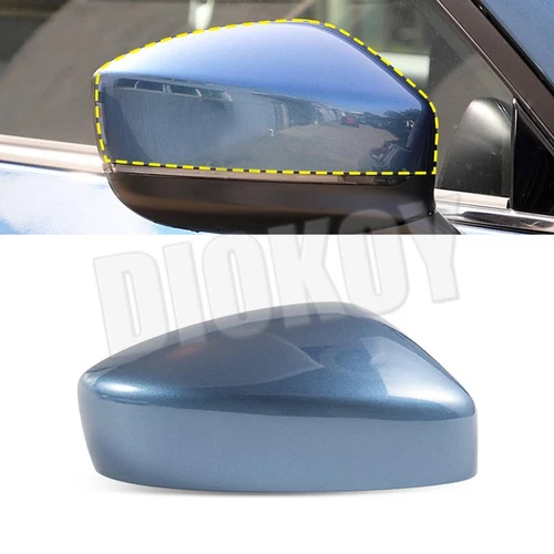 For Mazda CX-5 CX5 2017-2020 Blue Right Passenger Side Rearview Mirror Cap Cover