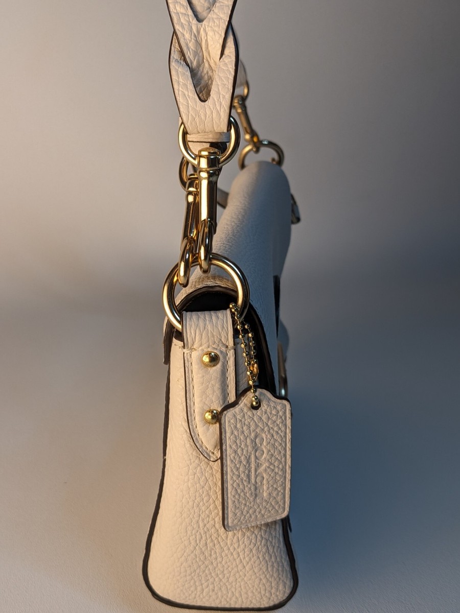 Coach Jade Shoulder Bag with Signature Canvas Detail F90782 | eBay