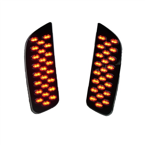 2x Bumper LED Lights For 2023 2024 Mazda CX-50 Rear Driving Signal Smoked Black - Picture 7 of 8
