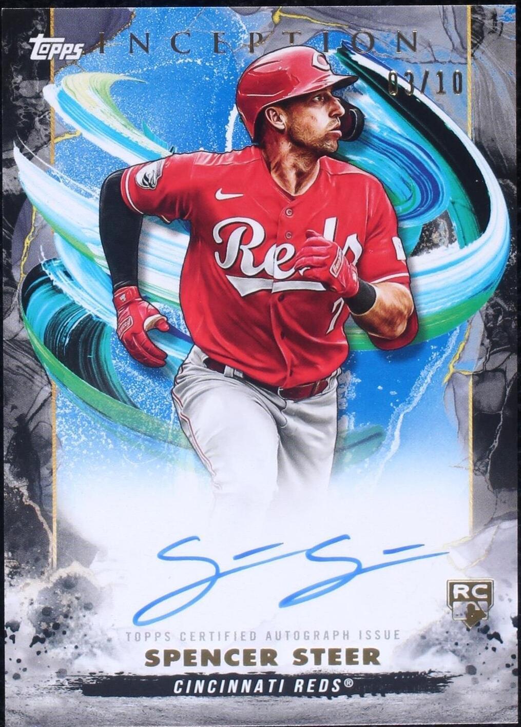 ⚫️ロマーリオ⚫️OPUS オーパス インセプション 2023 Topps Inception - Spencer Steer #BRES-SS for sale | eBay