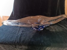 Centro Tavola Vetro blu Murano vetro sommerso grande dimensione