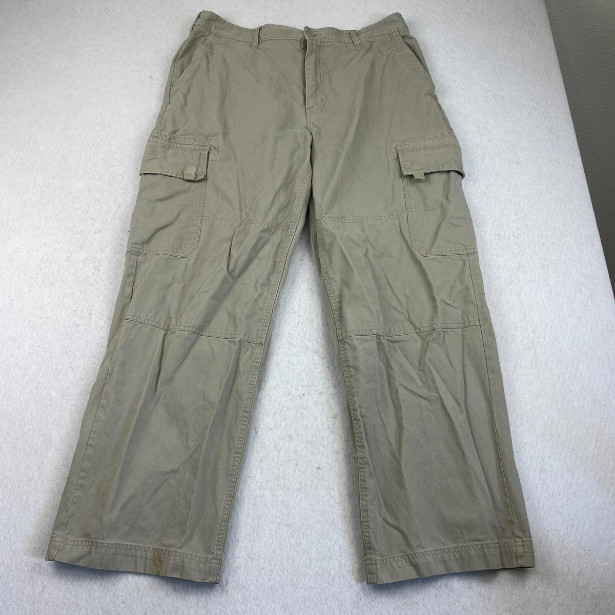 Buy Gap Linen Cotton Blend Cargo Trousers from the Gap online shop