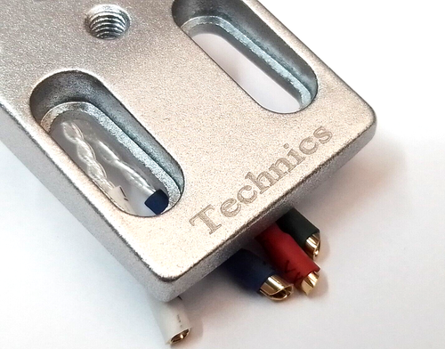 Silver Technics SL-1210 MK6 Headshell + Litz 5N Pure Silver Connecting Leads - Picture 3 of 7