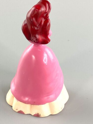 Disney The Little Mermaid Ariel PVC 2.75" Tall Pink Dress Cake Topper Figures - Picture 6 of 12