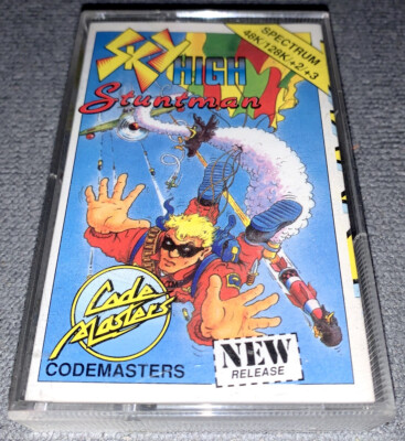 Sky High Stuntman - Codemasters - ZX Spectrum 48K / 128K Cassette - RARE Release