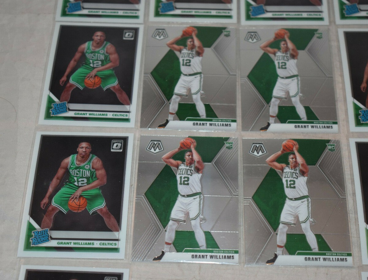 NBAカード GRANT WILLIAMS ROOKIE CARD LOT! 25) Grant Williams Rookie Card Lot Boston Celtics RC Optic