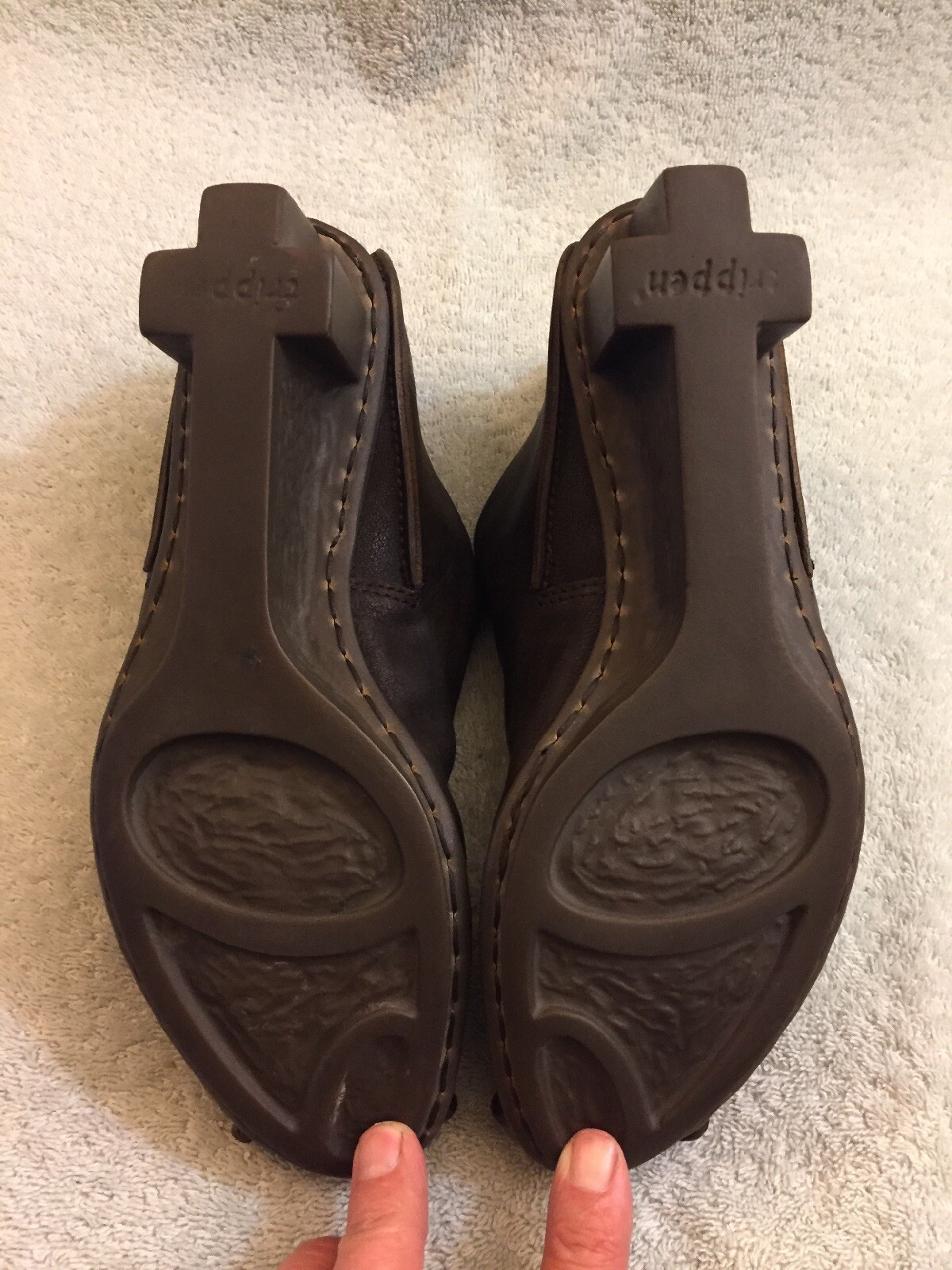 Trippen Route Lace Up Shoe Brown Leather Made In Germany Size EU 38 eBay