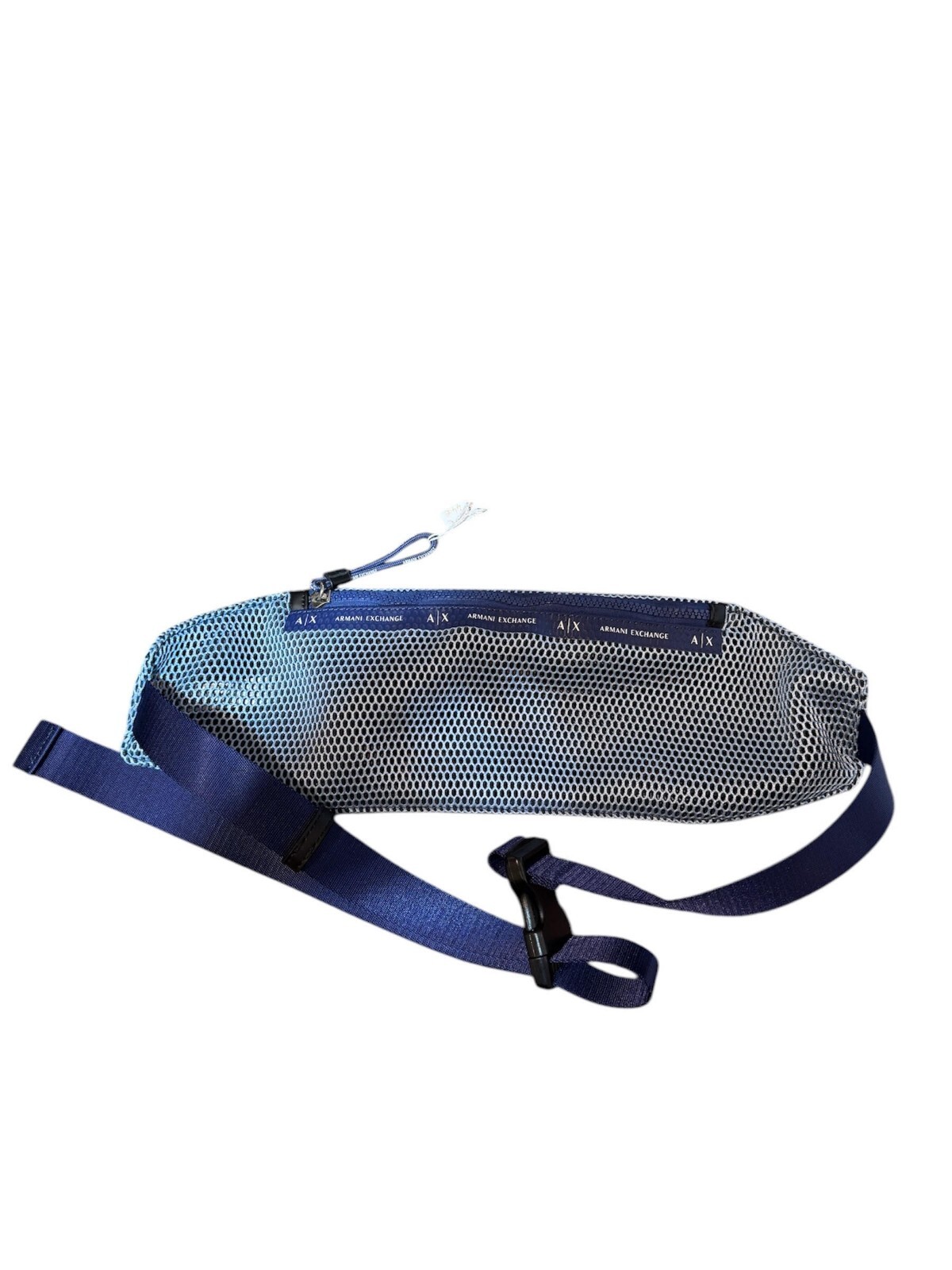 Sac banane Armani Exchange bleu homme femme sacoche ceinture