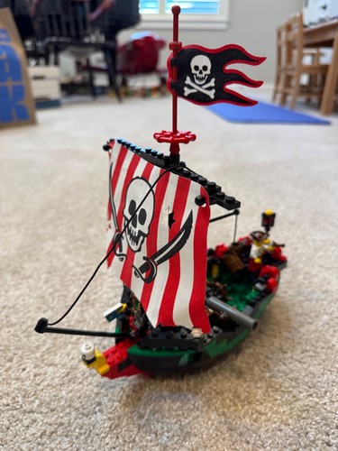 LEGO Pirates: Cross Bone Clipper (6250), 100% vollständig mit Anleitung, ohne Karton