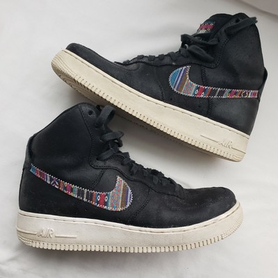 Nike Air Force 1 One High 07 Mens Size 10 Afro Punk Black 806403-006 886549624712 | eBay