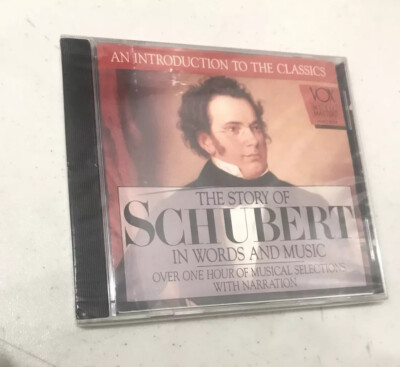 The Story of Schubert in Words and Music. STILL SEALED New Ships Same Day