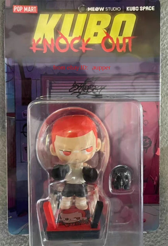 Perfect Popmart Kubo Knock Out Pvc 100% Action Figure In Perfect Popmart Kubo Knock Out Pvc 100% Action Figure In