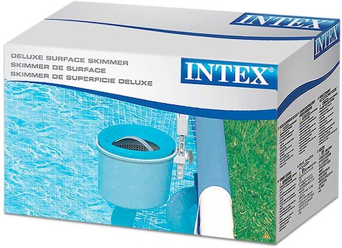 Intex Swimming Pool Deluxe Surface Skimmer Wall Mount Basket Above Ground Debris - Picture 10 of 12