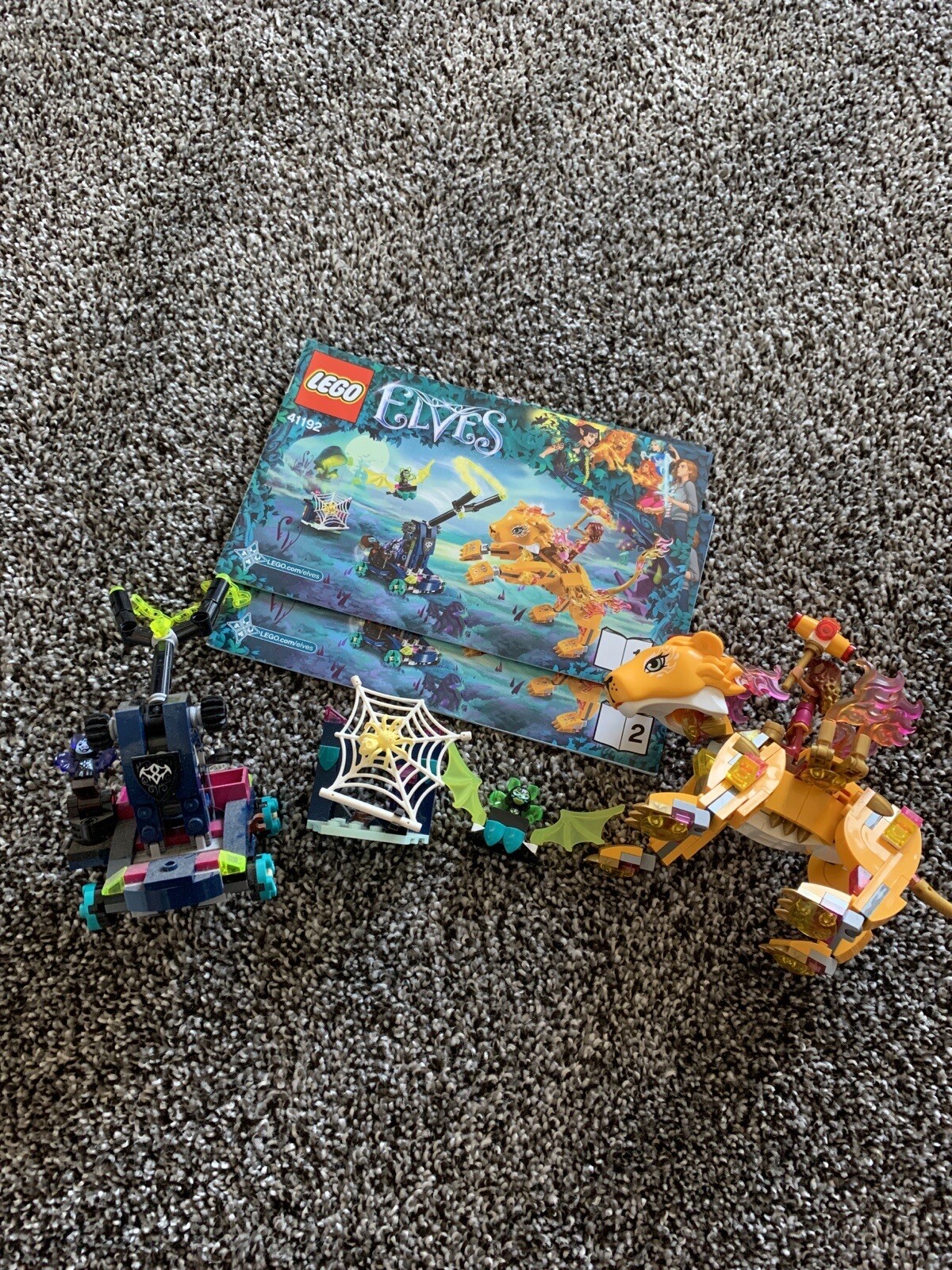 LEGO Elves (41192) Azari & the Fire Capture 99% complete