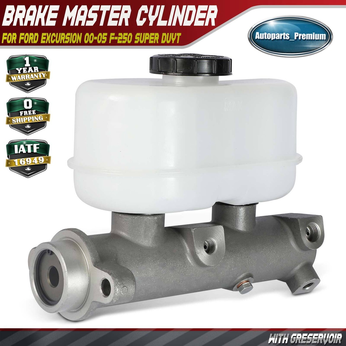 1st Class Auto Parts Brake Master Cylinder For Ford F-250/F-350/F-450/Excursion (1999-2005)