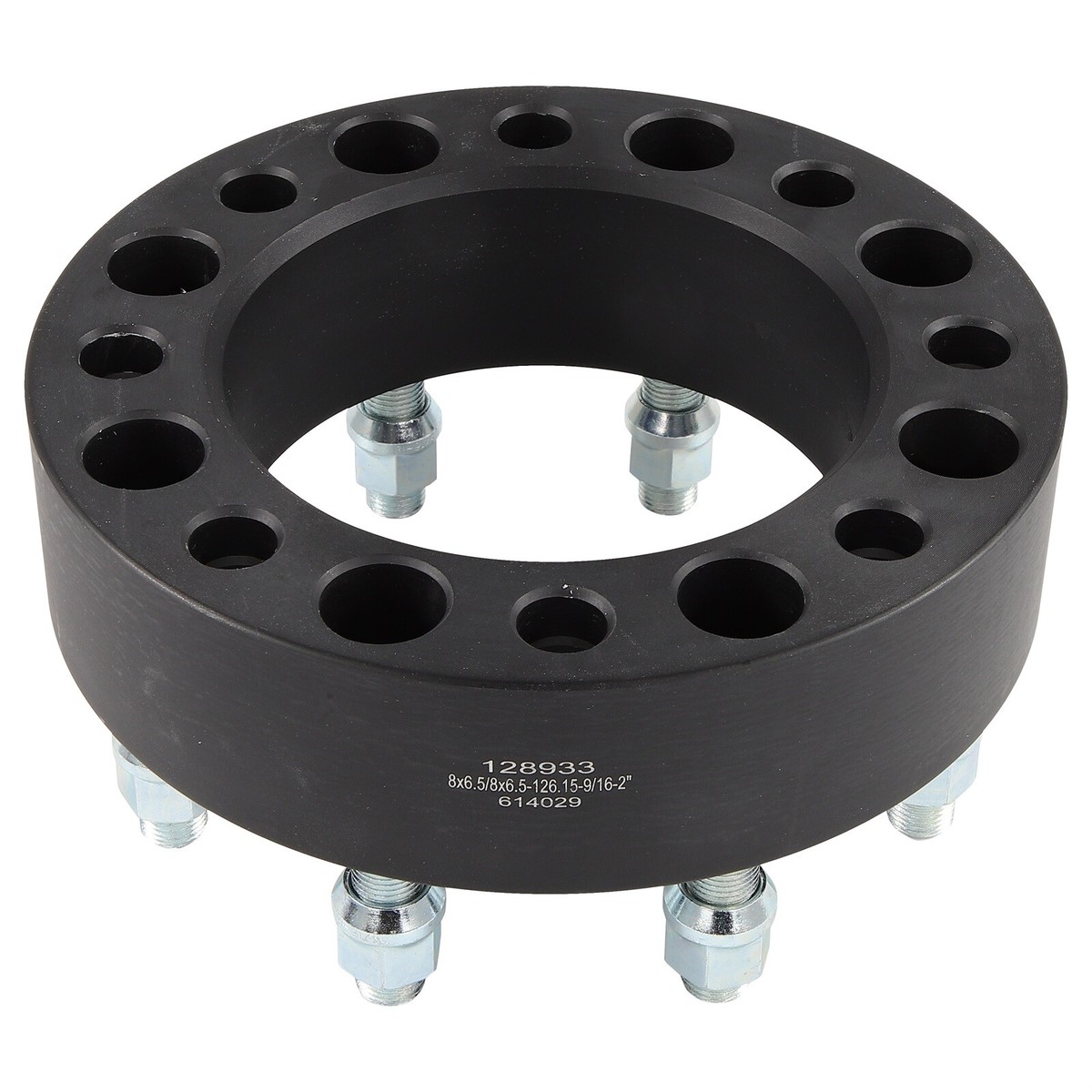 1-Inch Wheel Spacers (8-Lug 8x6.5 Pattern) - Fits Ford F-250/F-350 (88-97), Dodge Ram (94-13), Improves Stance & Clearance