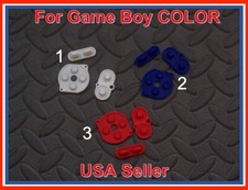 Replacement Rubber Conductive Pads for Nintendo Game Boy COLOR - Pick Color 